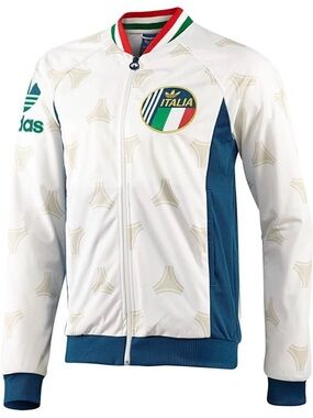 Adidas Italia Football Soccer 2013 Tracksuit Top Jacket Size S